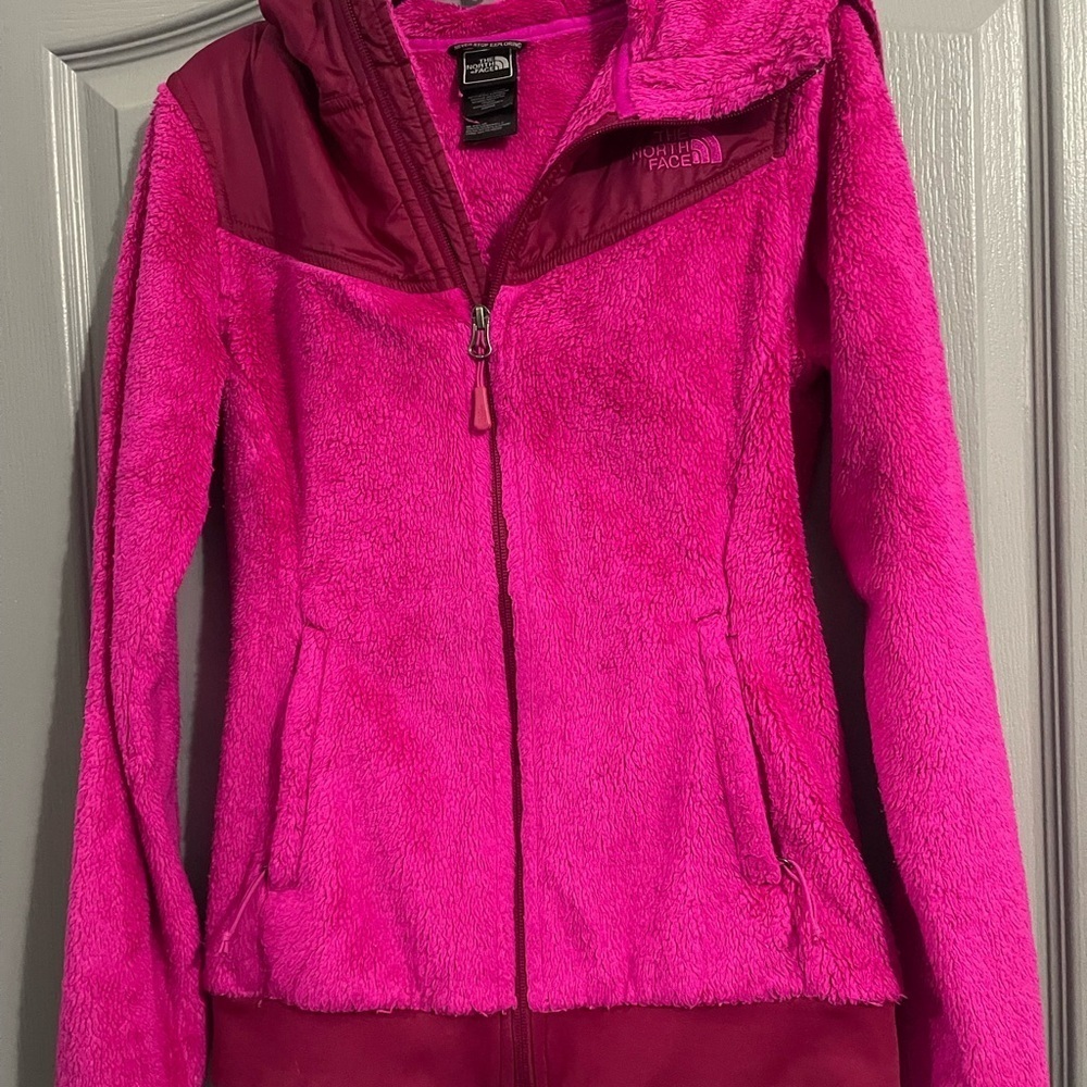 The North Face Vibrant Pink Fleece Jacket